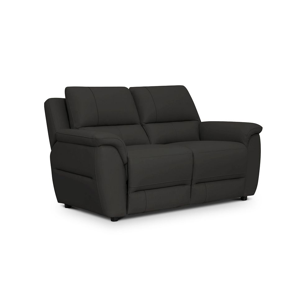 Theo 2 Seater Sofa in Storm Leather 1