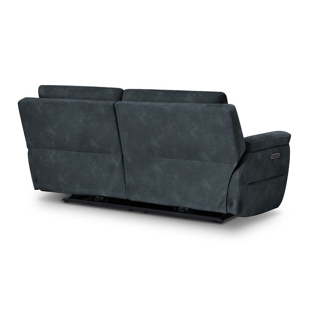 Theo 3 Seater Power Recliner Sofa in Dexter Shadow Fabric 7