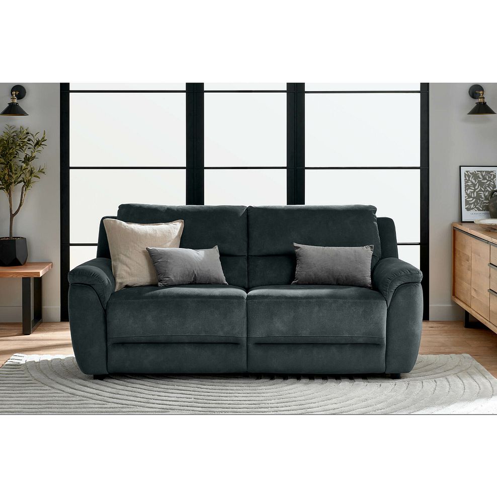 Theo 3 Seater Sofa in Dexter Shadow Fabric 2