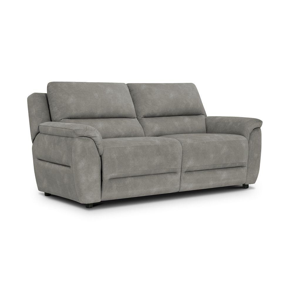 Theo 3 Seater Sofa in Dexter Stone Fabric 1