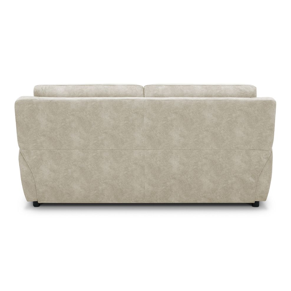 Theo 3 Seater Sofa in Marble Cream Fabric 5