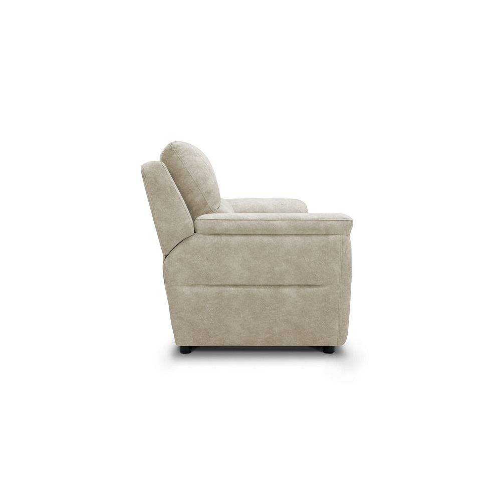 Theo 3 Seater Sofa in Marble Cream Fabric 3