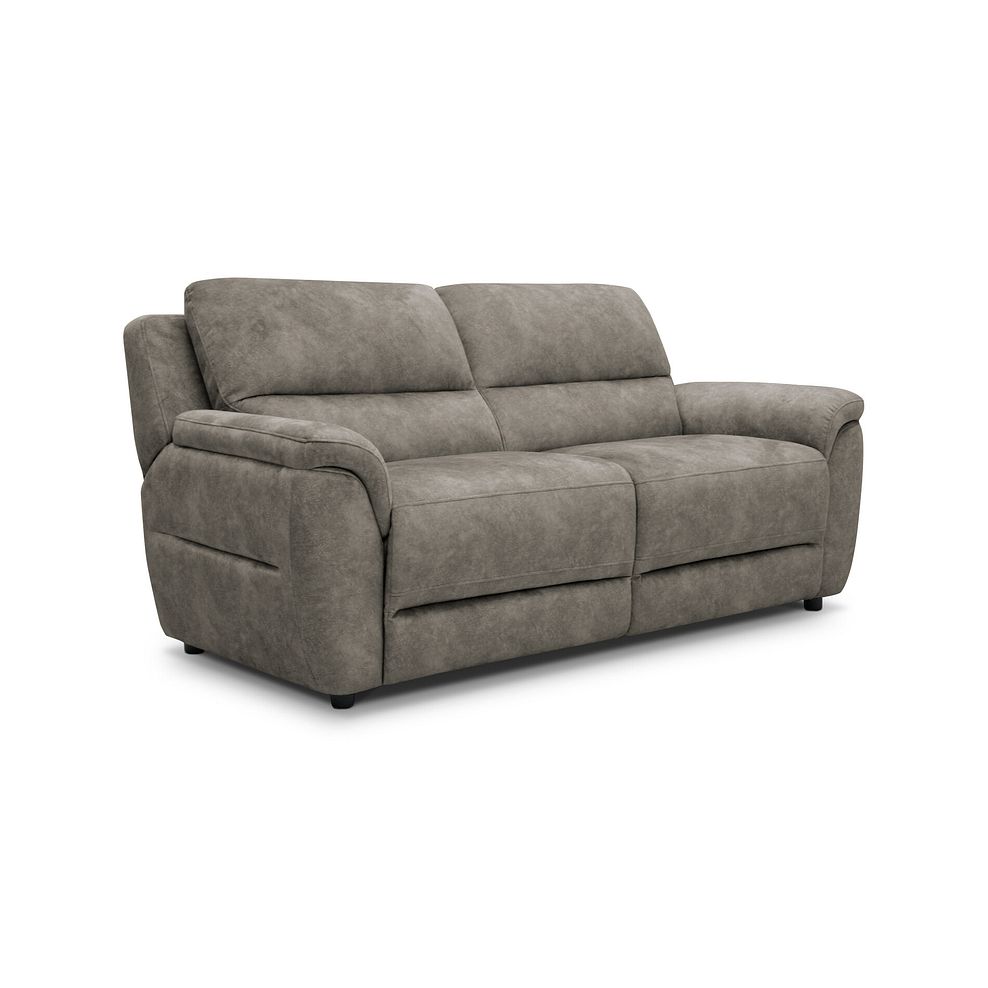 Theo 3 Seater Sofa in Marble Mink Fabric 1