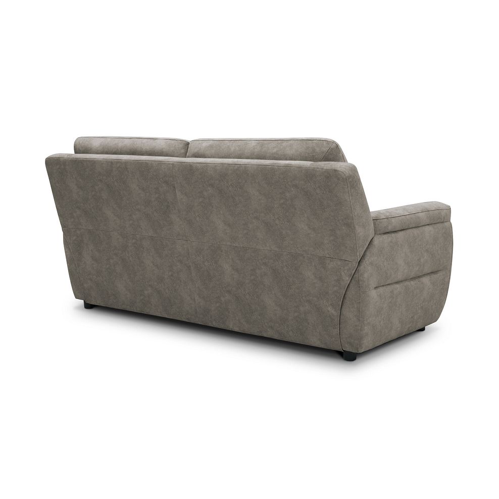 Theo 3 Seater Sofa in Marble Mink Fabric 4