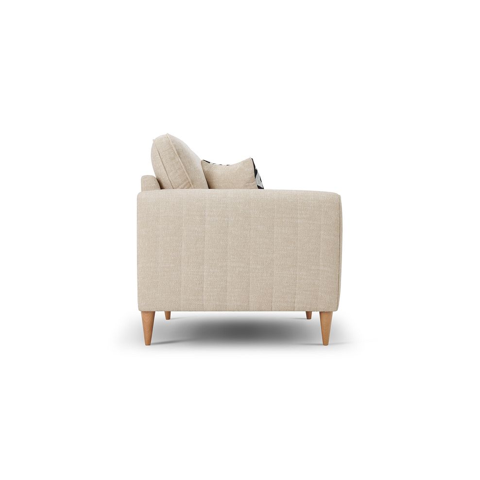 Thornley 2 Seater Sofa in Ivory Fabric 6