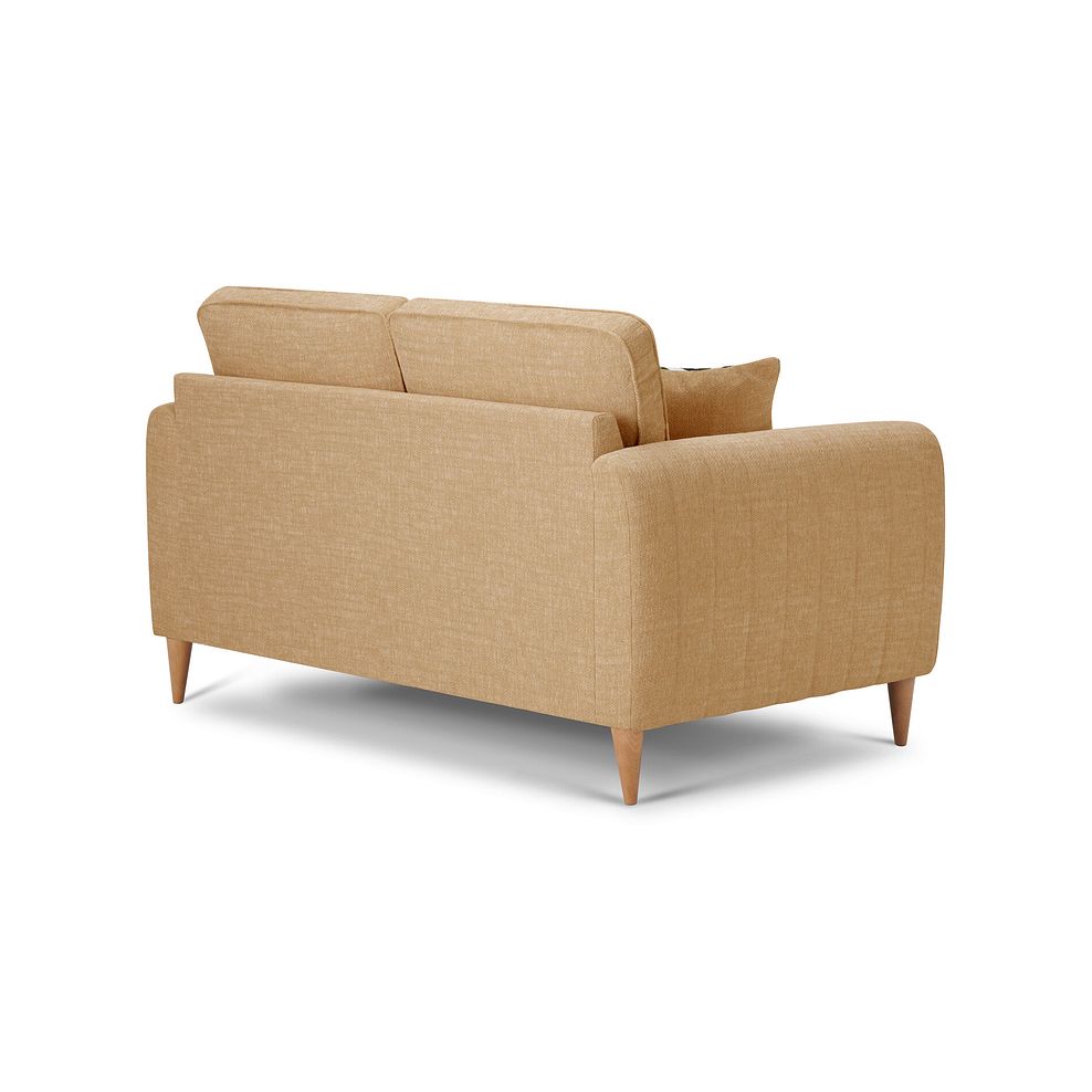 Thornley 2 Seater Sofa in Saffron Fabric Thumbnail 3