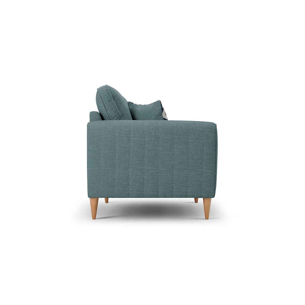 Thornley 2 Seater Sofa in Teal Fabric Thumbnail 4