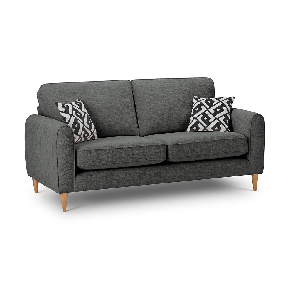 Thornley 3 Seater Sofa in Anthracite Fabric