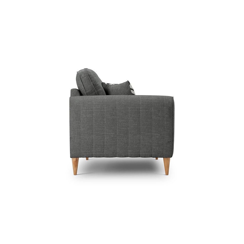 Thornley 3 Seater Sofa in Anthracite Fabric Thumbnail 4