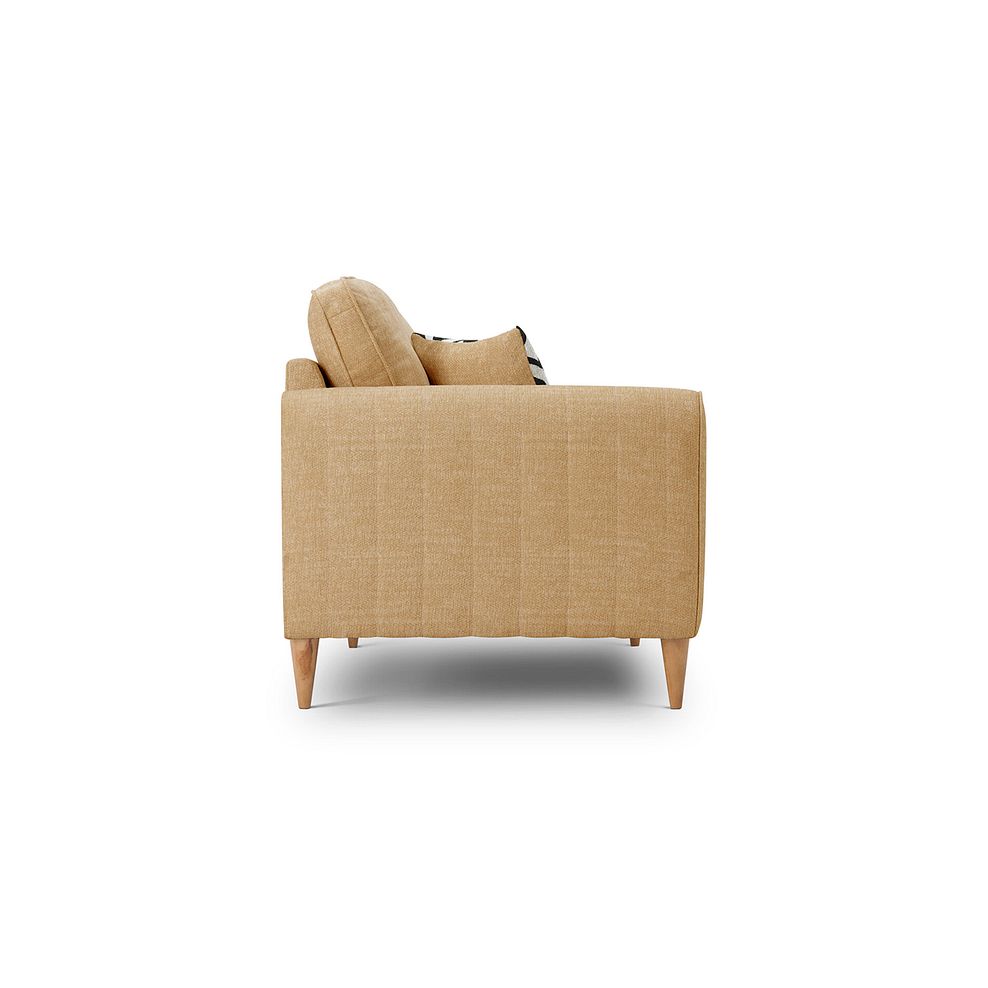 Thornley 3 Seater Sofa in Saffron Fabric 4