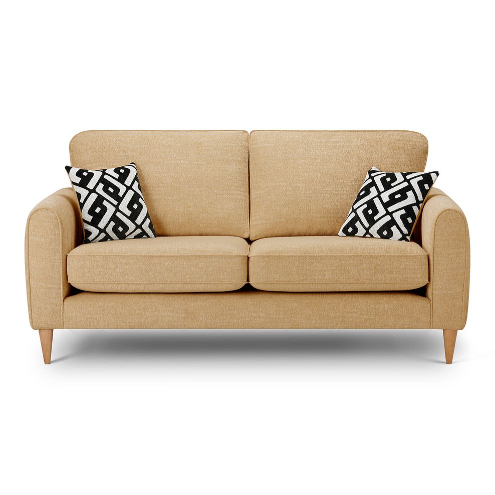 Thornley 3 Seater Sofa in Saffron Fabric Thumbnail 2