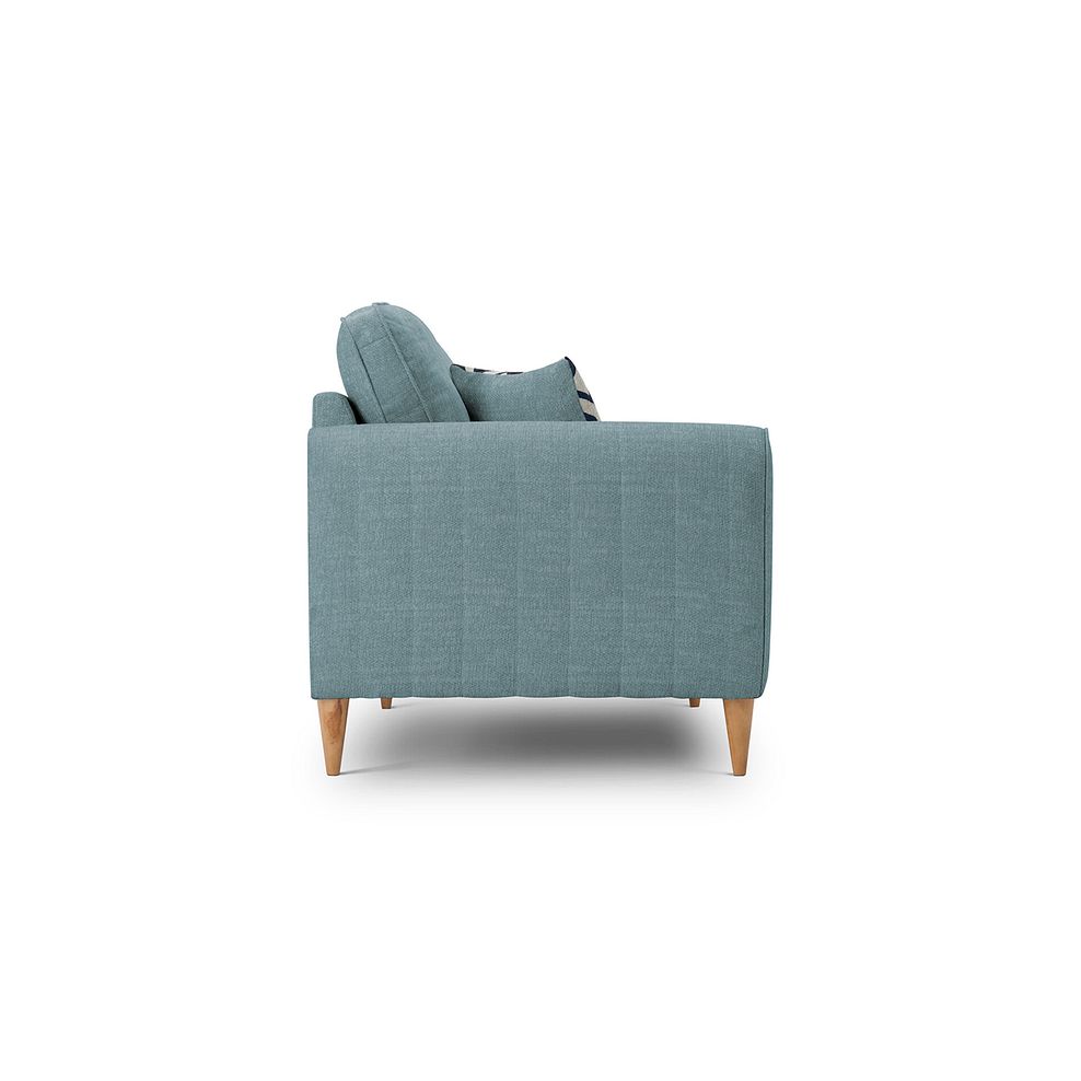 Thornley 3 Seater Sofa in Teal Fabric 4