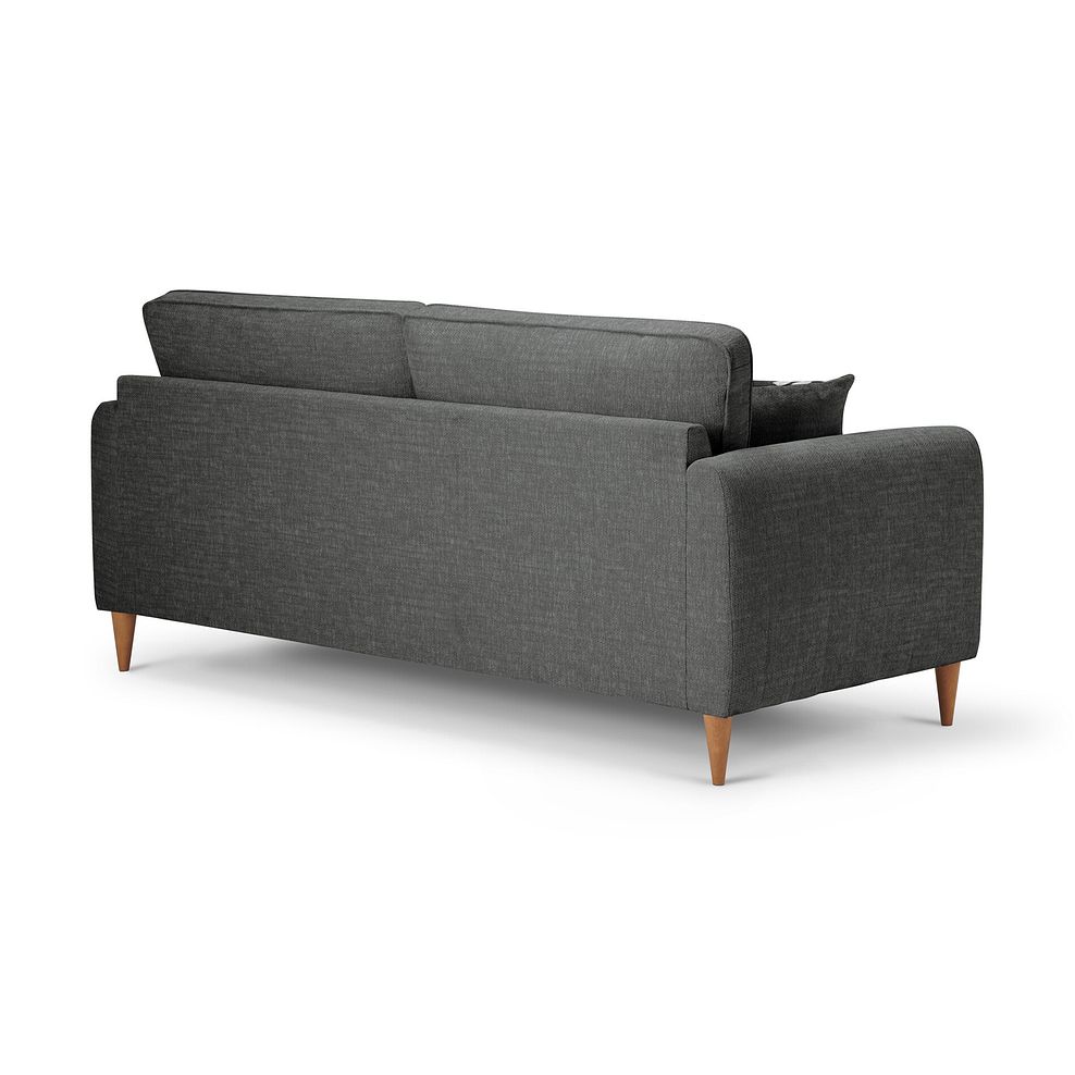 Thornley 4 Seater Sofa in Anthracite Fabric Thumbnail 3