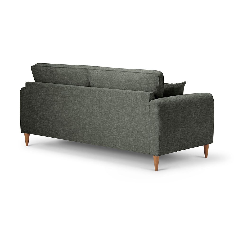 Thornley 4 Seater Sofa in Forest Green Fabric 3