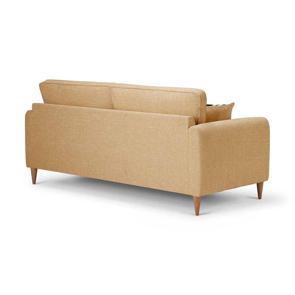 Thornley 4 Seater Sofa in Saffron Fabric 3