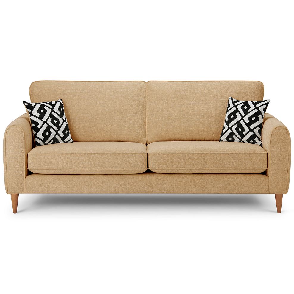 Thornley 4 Seater Sofa in Saffron Fabric Thumbnail 2