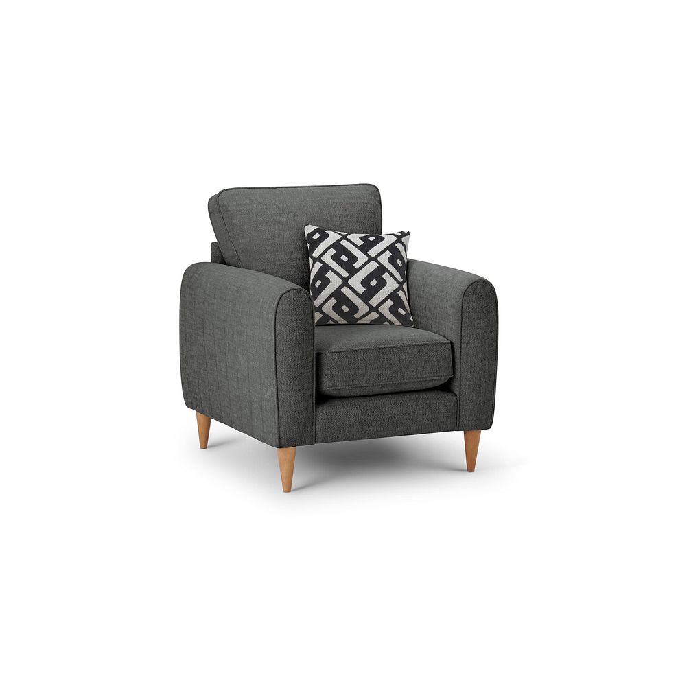 Thornley Armchair in Anthracite Fabric