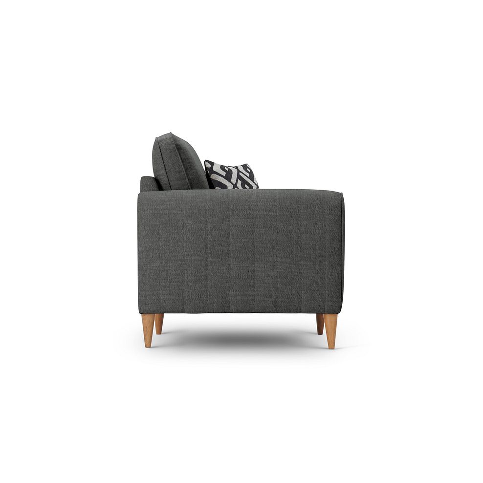 Thornley Armchair in Anthracite Fabric 4