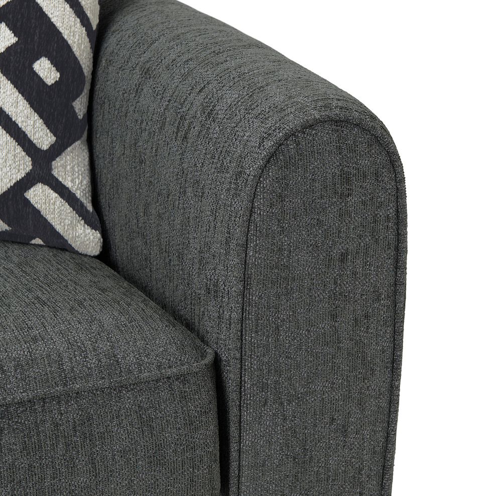 Thornley Armchair in Anthracite Fabric 6