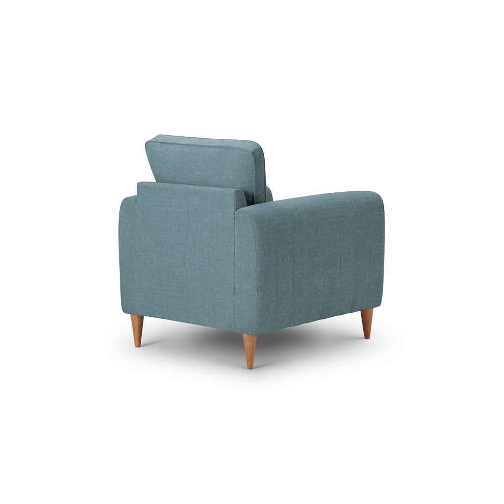 Thornley Armchair in Teal Fabric 3