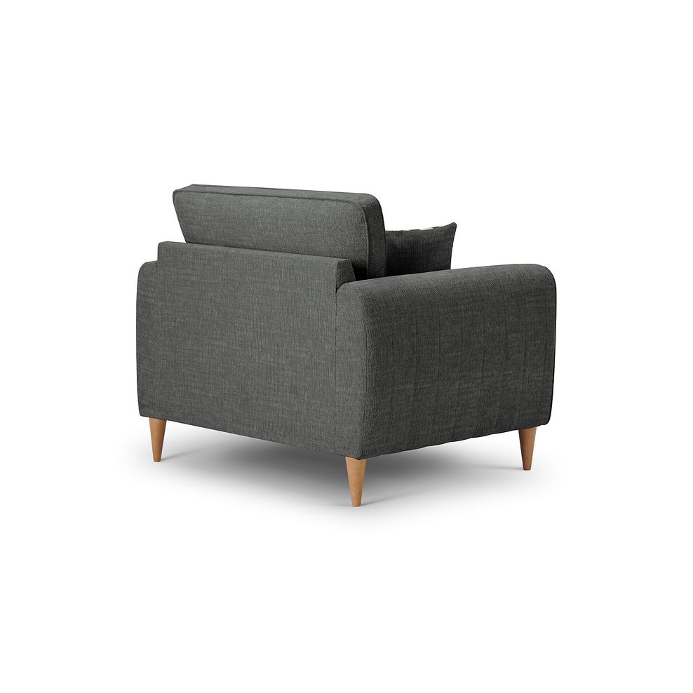 Thornley Loveseat in Anthracite Fabric Thumbnail 3