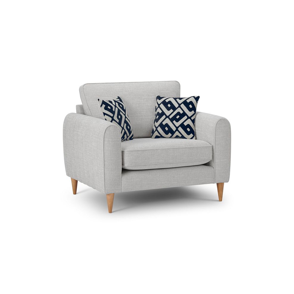 Thornley Loveseat in Ice Fabric Thumbnail 1