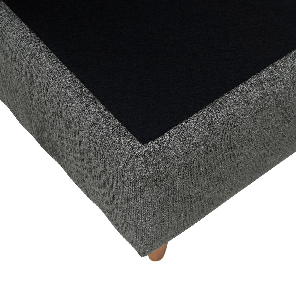 Thornley Storage Footstool in Anthracite Fabric 6