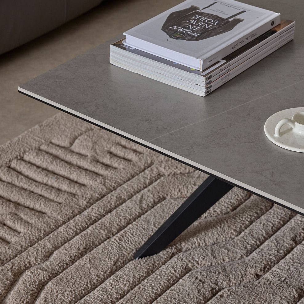 Trento Grey Ceramic Coffee Table 3