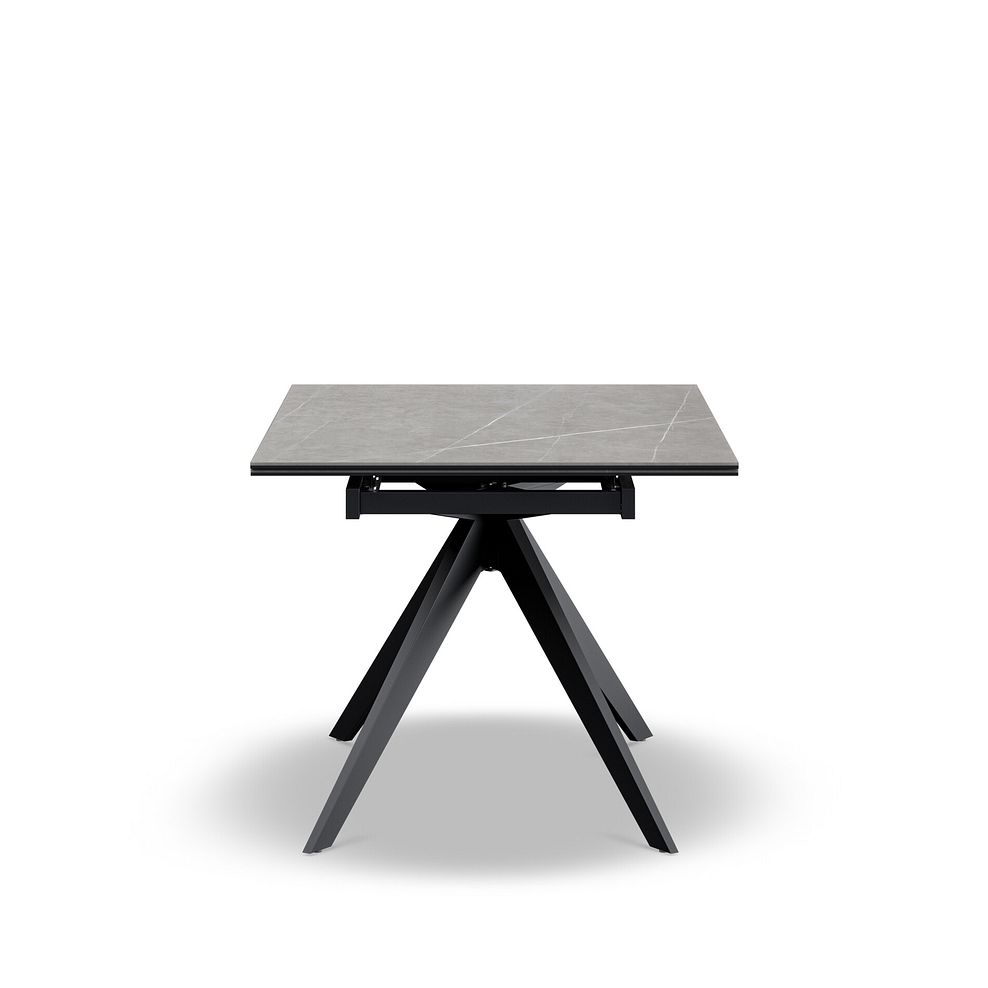 Trento Grey Ceramic Extendable Dining Table 130cm 5