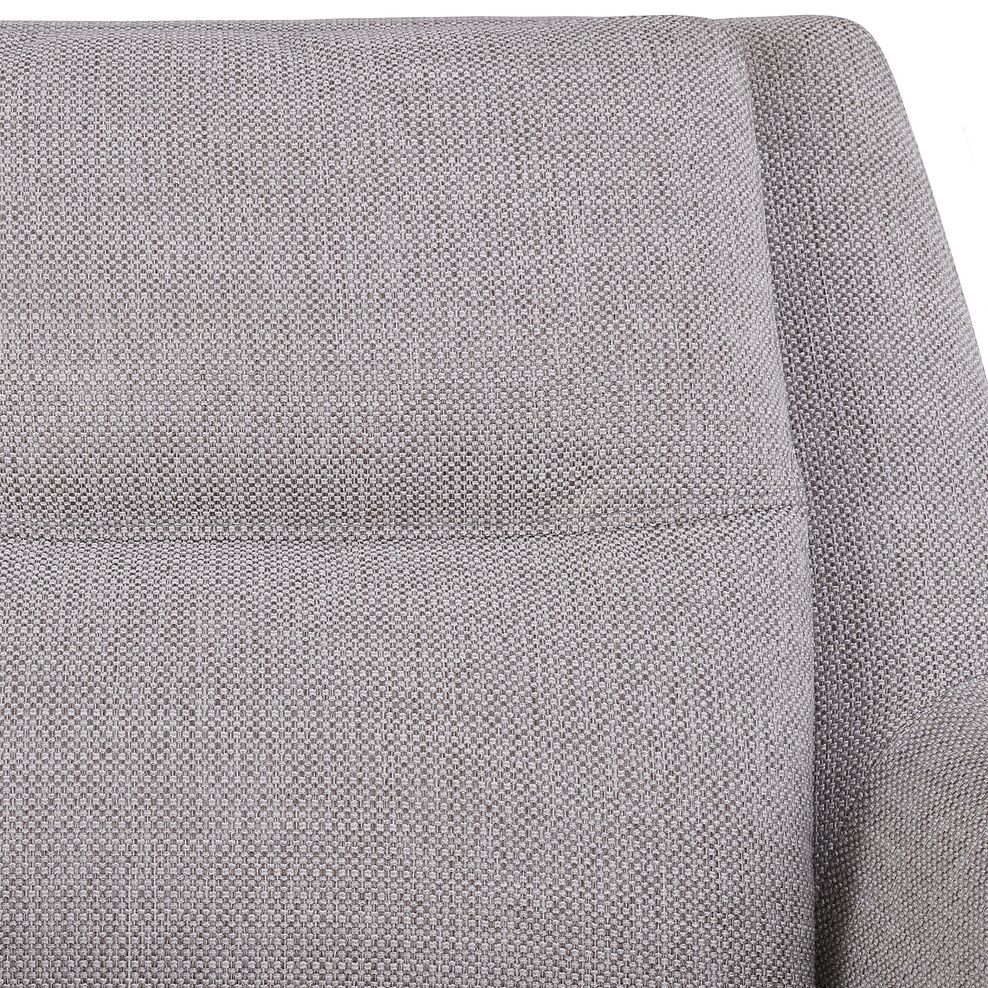 Tribeca Accent Chair in Light Grey Fabric 5