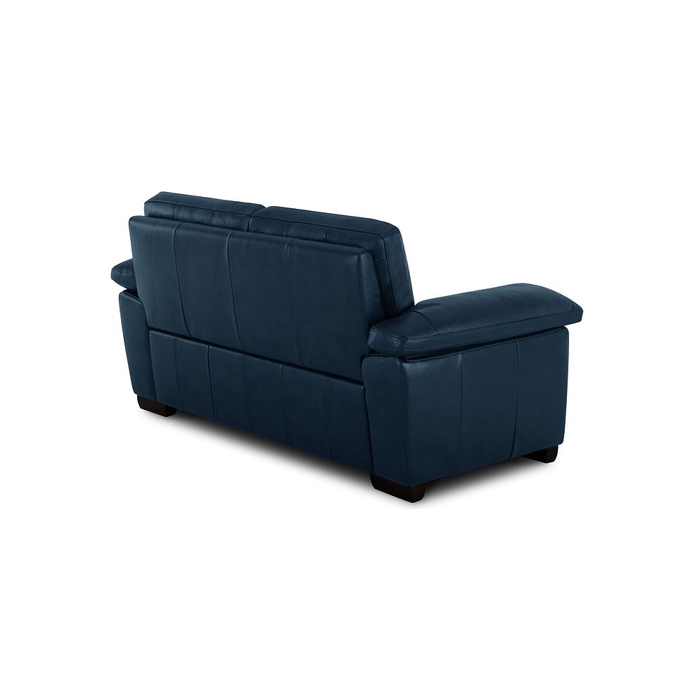 Turin 2 Seater Sofa in Petrol Leather 3