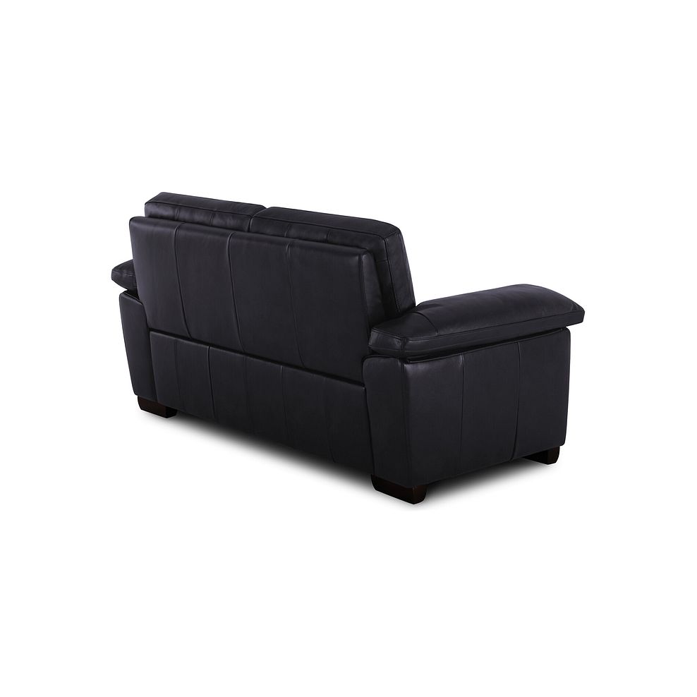 Turin 2 Seater Sofa in Slate Leather 3