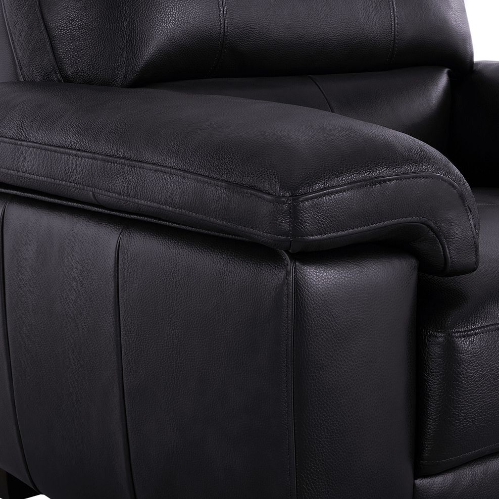 Turin Armchair in Slate Leather 6