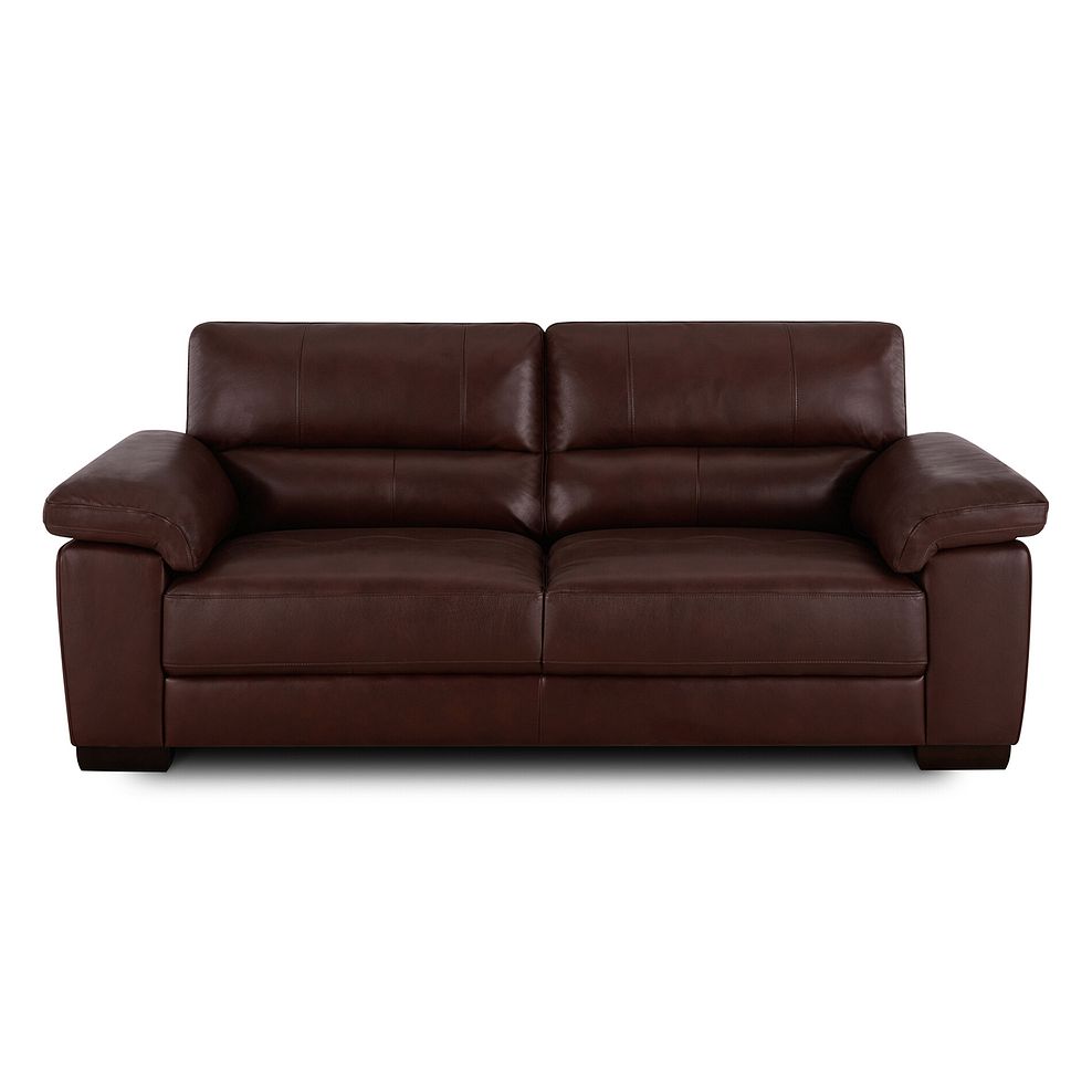 Turin 3 Seater Sofa in Tan Leather 2