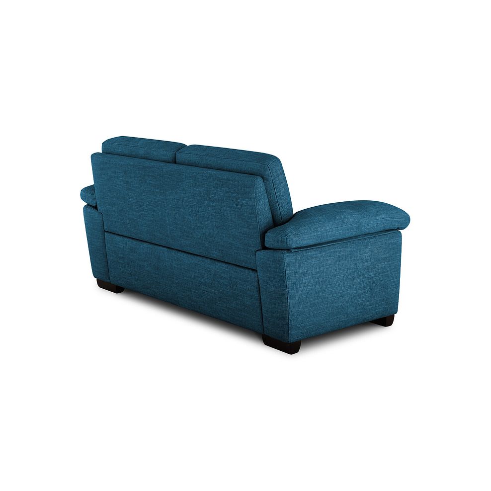 Turin 2 Seater Sofa in Piero Teal Fabric 3