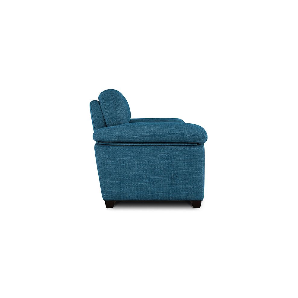 Turin 2 Seater Sofa in Piero Teal Fabric 4