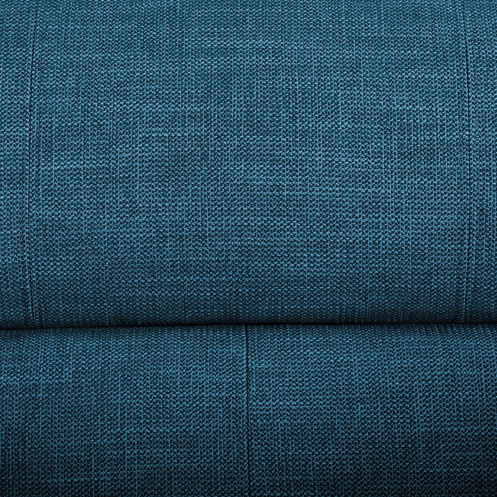 Turin 3 Seater Sofa in Piero Teal Fabric 8