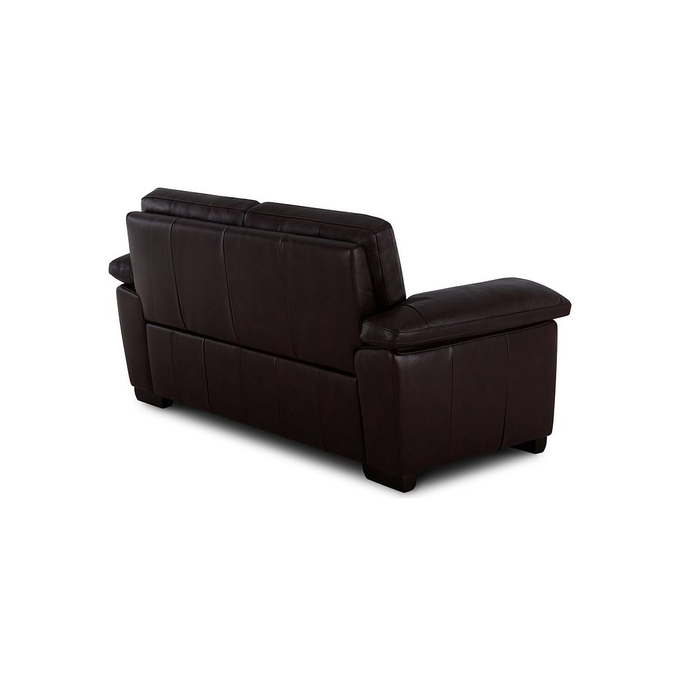 Turin 2 Seater Sofa in Two Tone Brown Leather 5