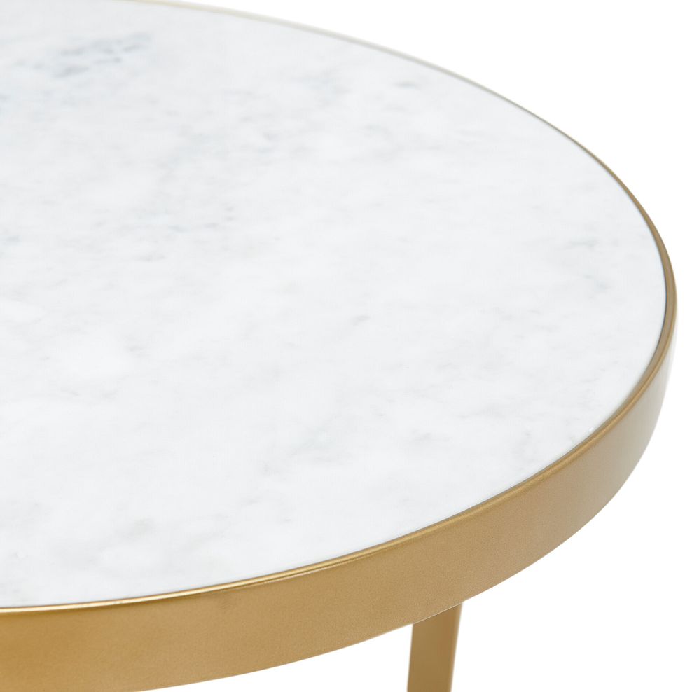 Tuscany Marble Top Coffee Table Nest 3