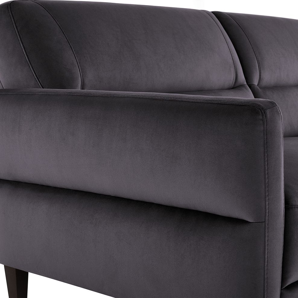 Vittoria 3 Seater Sofa in Grey fabric 7