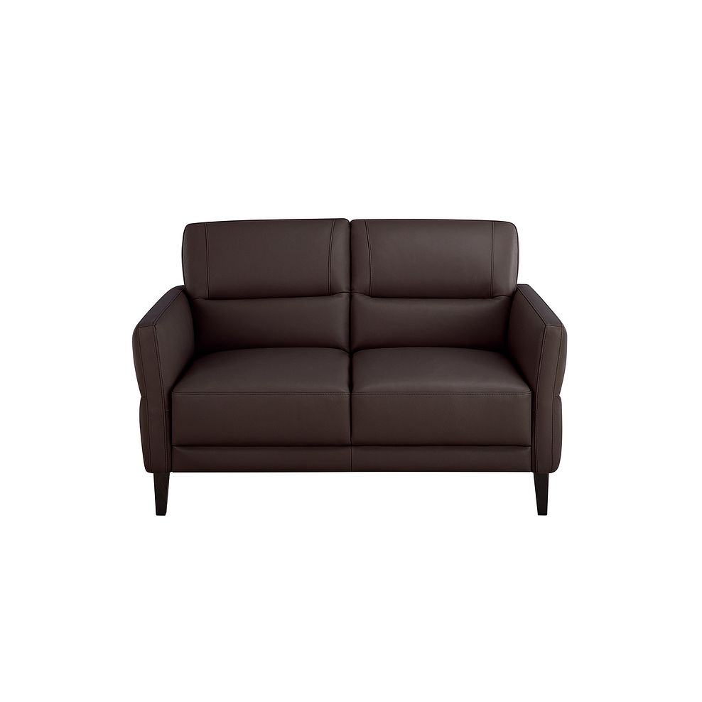 Vittoria 2 Seater Sofa in Taupe Leather 2