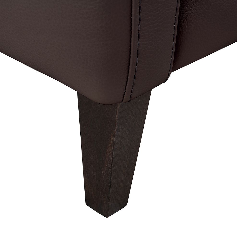 Vittoria 2 Seater Sofa in Taupe Leather 5
