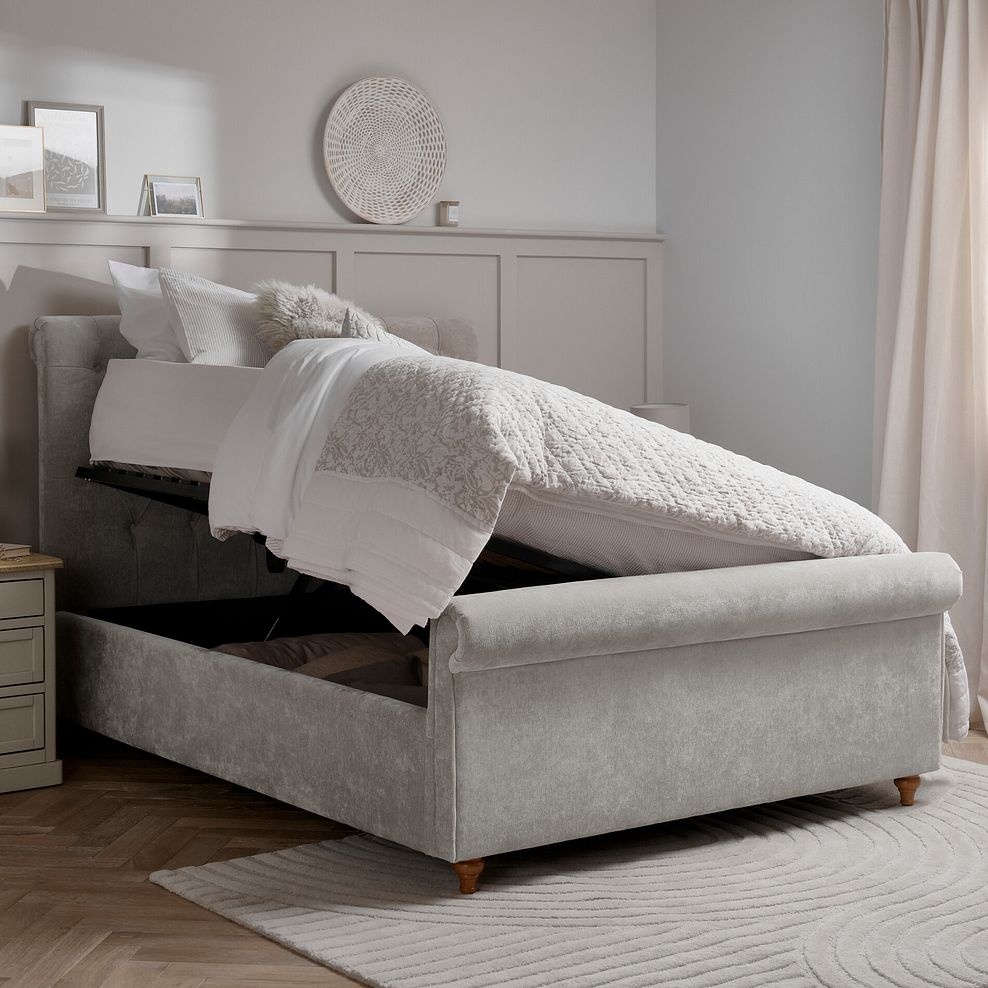 Warwick King-size Ottoman Storage Bed in Seoul Echo Fabric 2