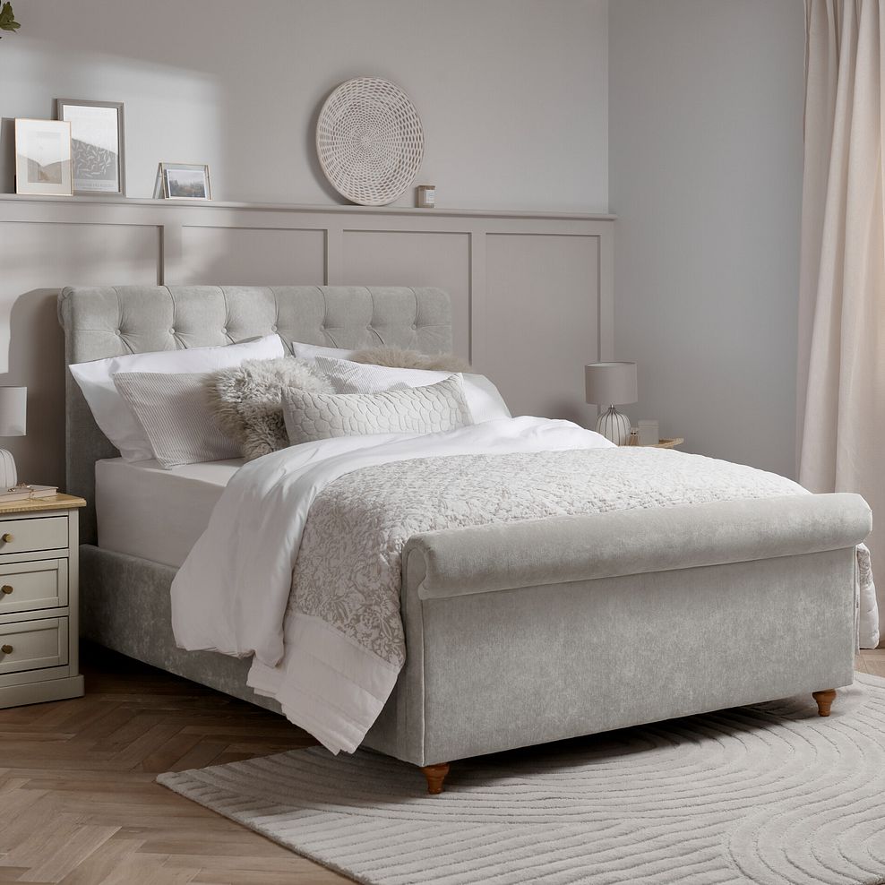 Warwick King-size Ottoman Storage Bed in Seoul Echo Fabric 1