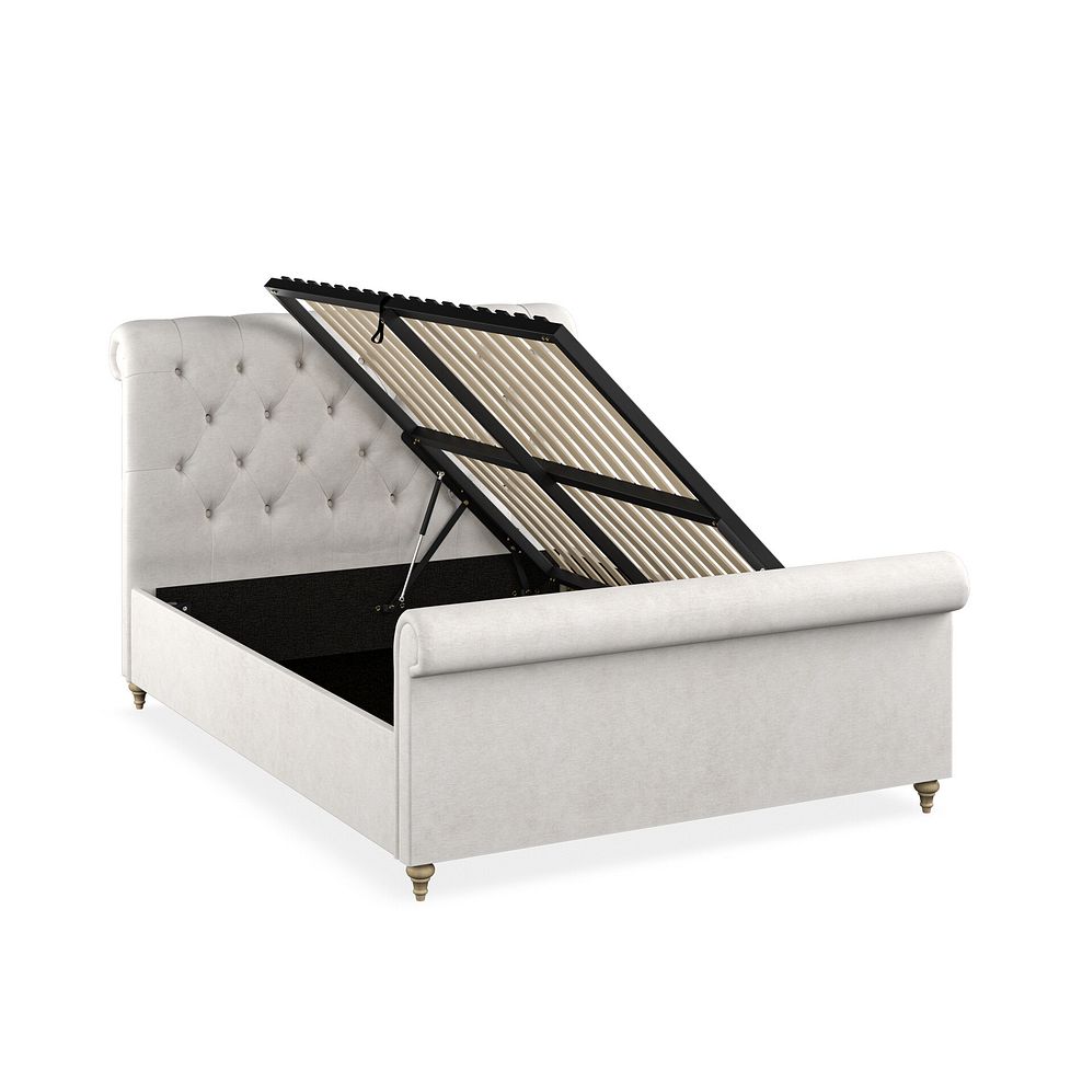 Warwick King-size Ottoman Storage Bed in Seoul Frost Fabric 3