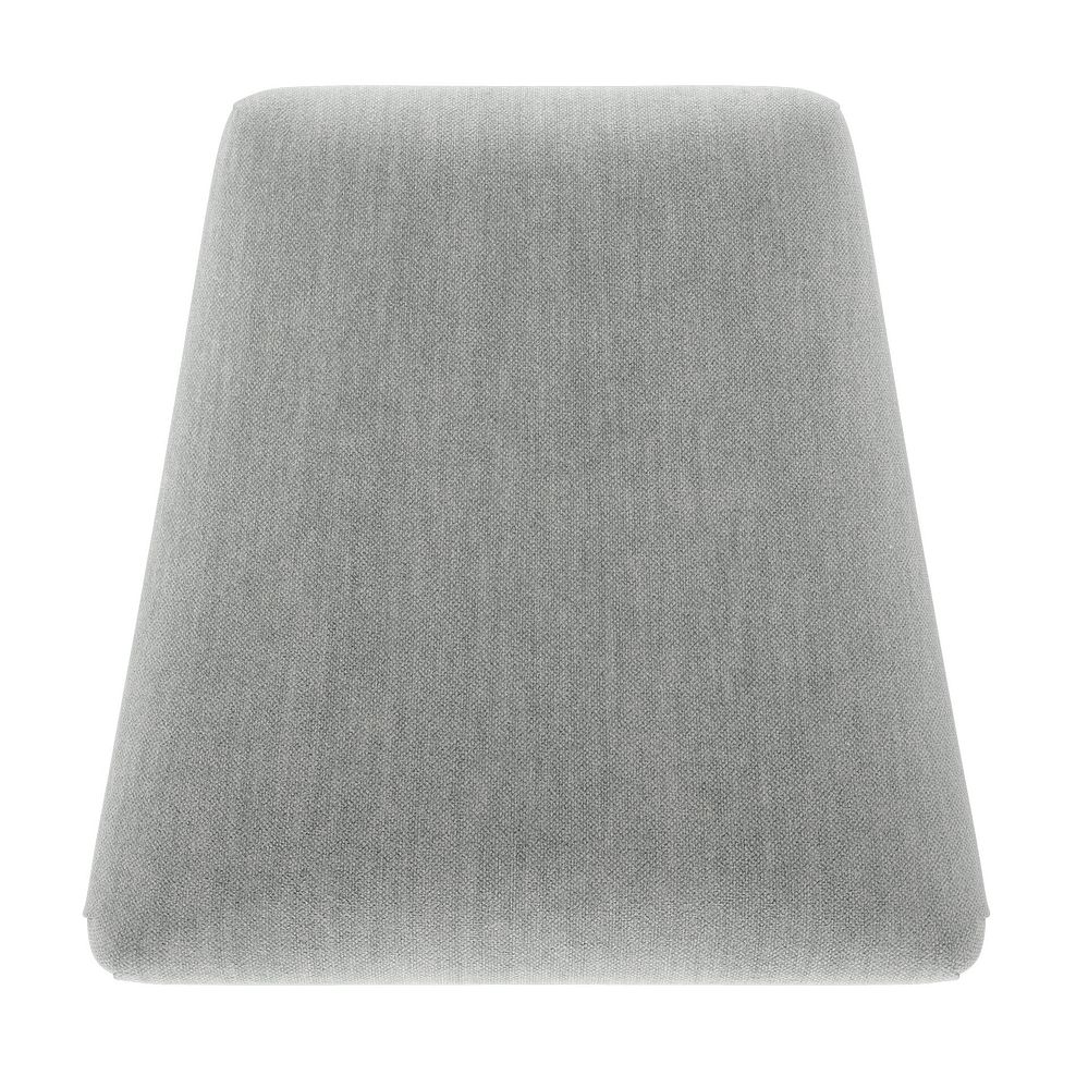 Waterfall Rustic Solid Oak Chair with Verona Grey Fabric Seat 6