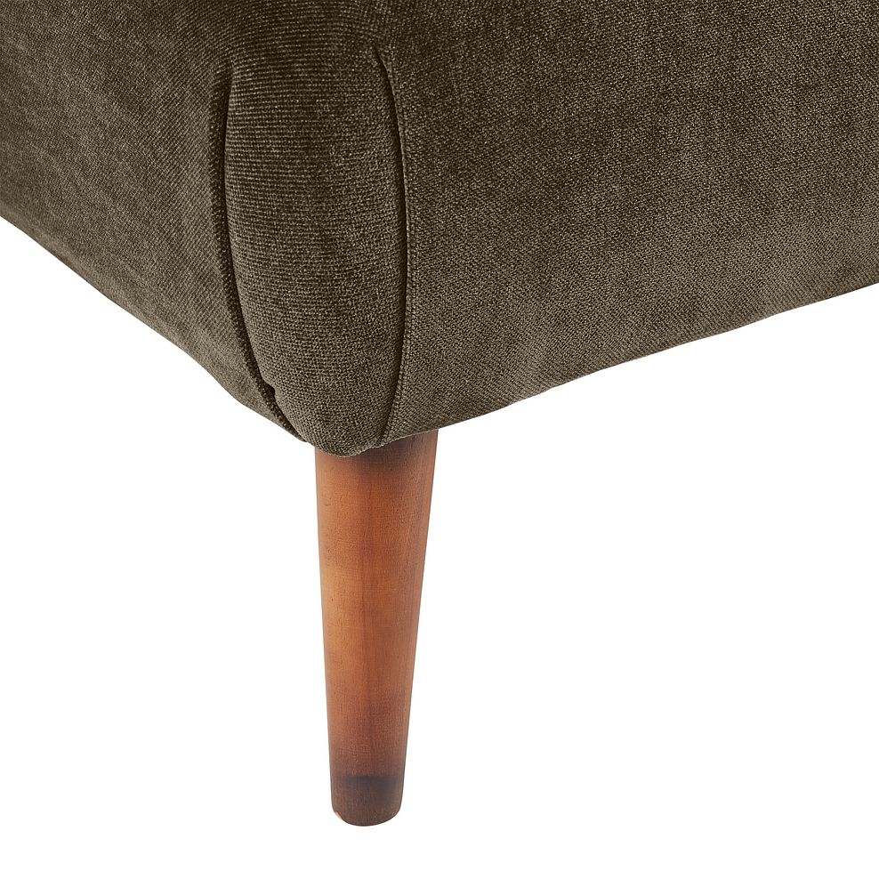 Willoughby Footstool in Manolo Bark Fabric 5