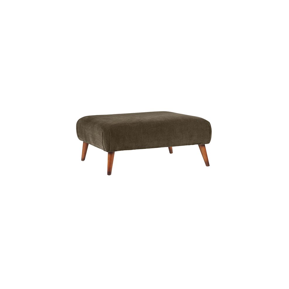Willoughby Footstool in Manolo Bark Fabric 3
