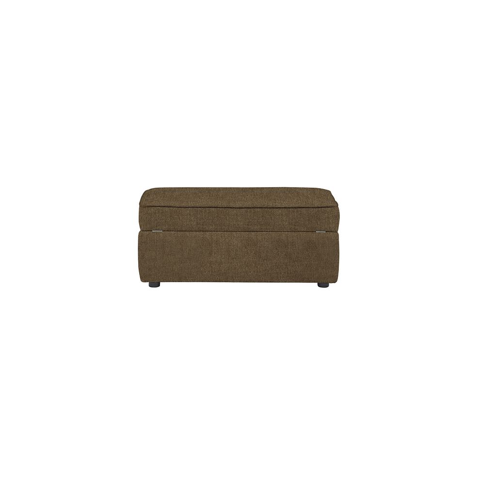 Willoughby Storage Footstool in Manolo Bark Fabric 4