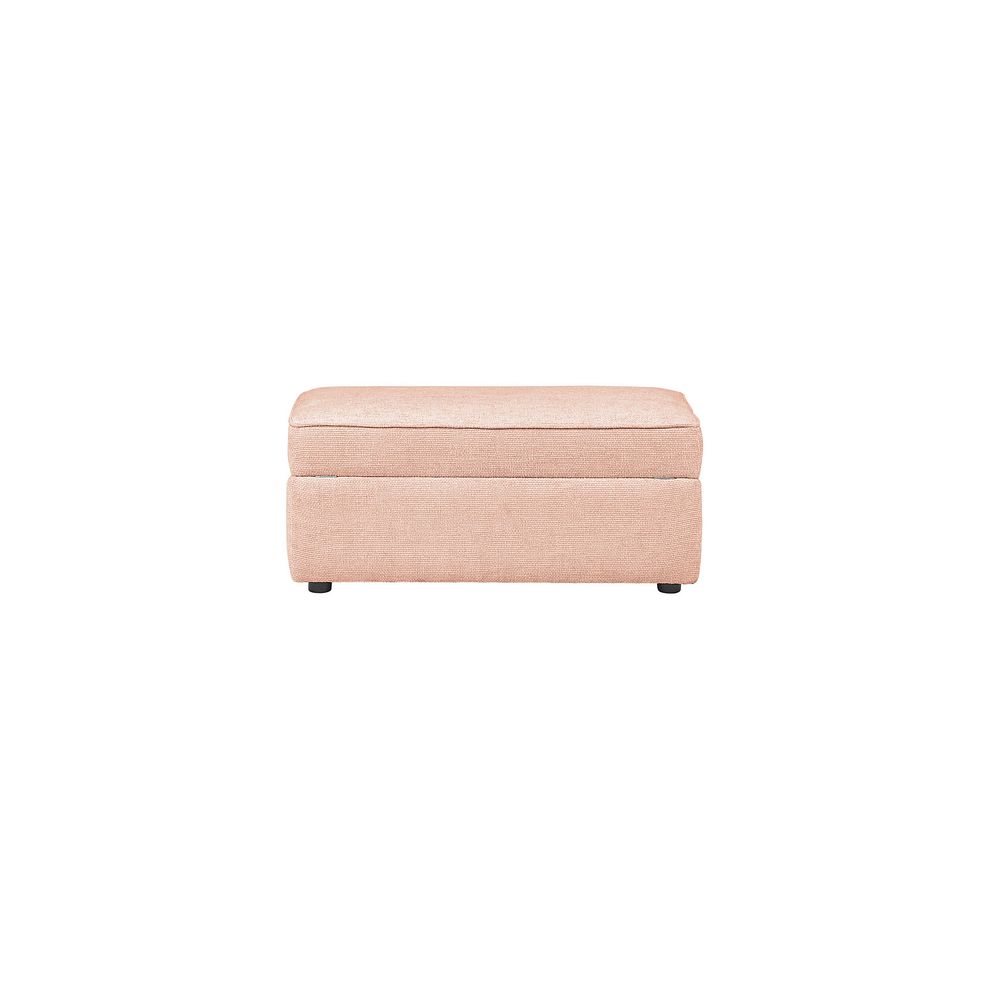 Willoughby Storage Footstool in Blush Fabric 4